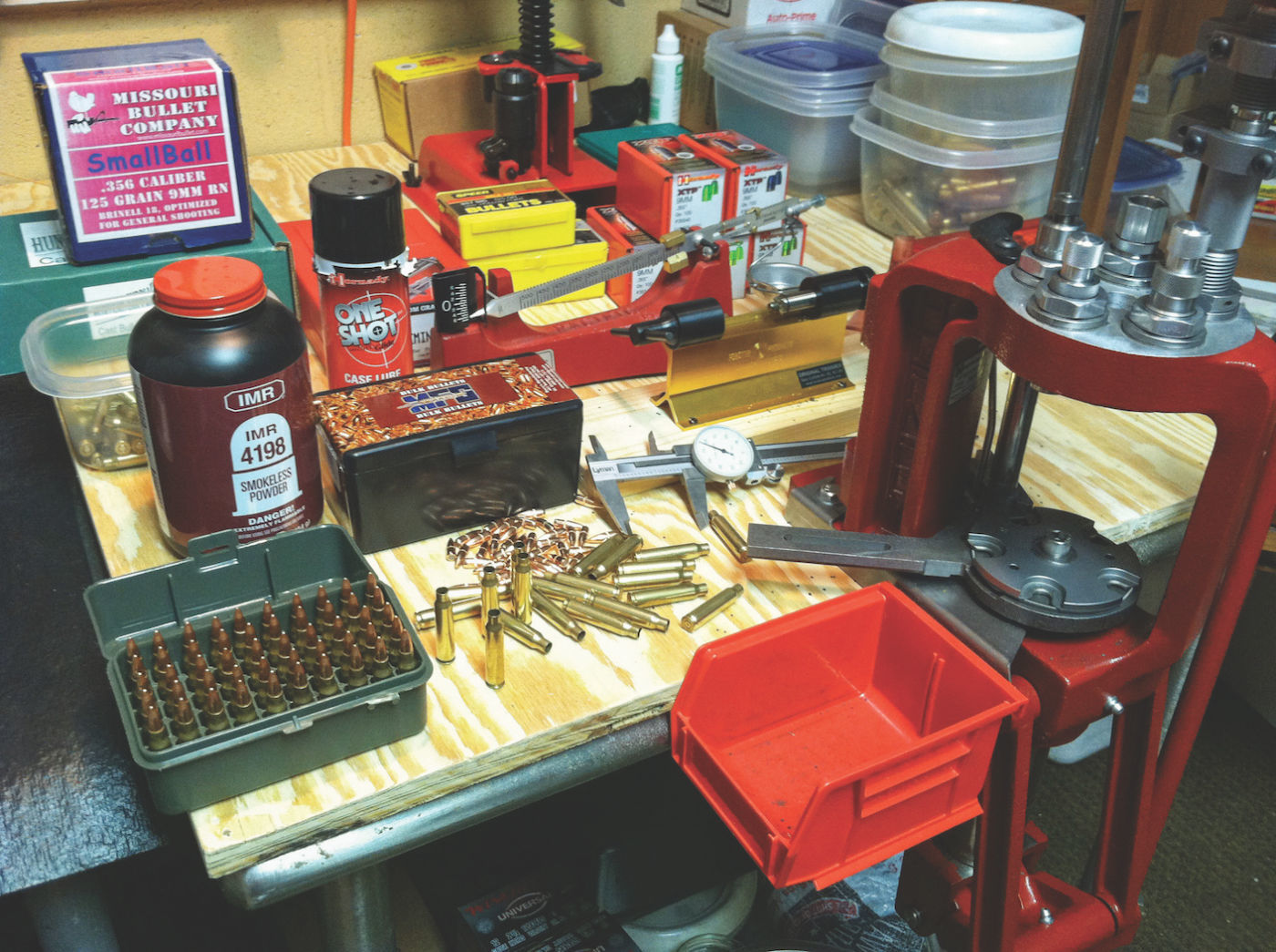 Build an Ammunition Reloading Bench and a Reloading Brass Cleaning