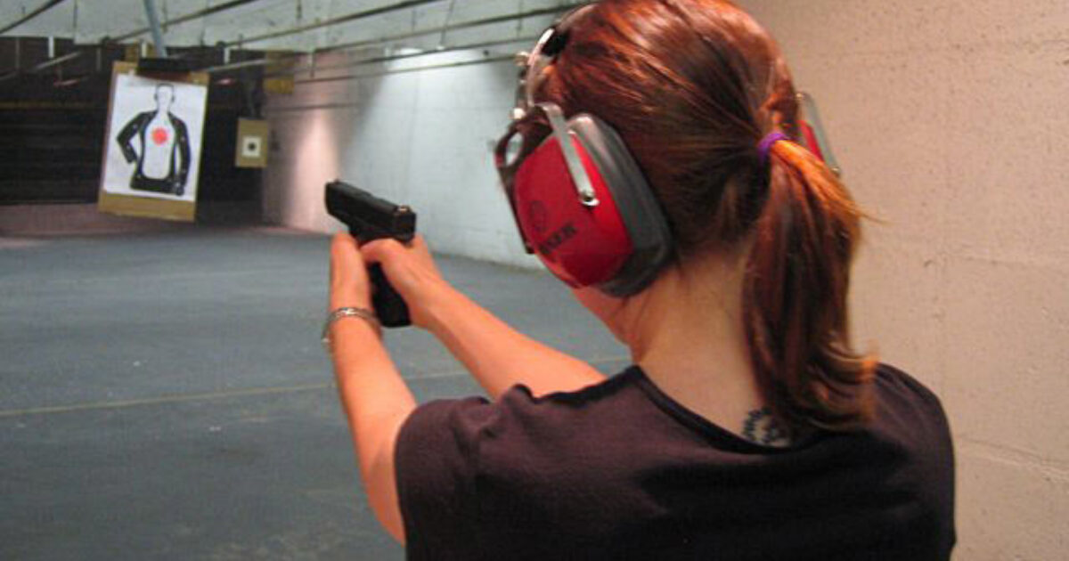 Nexus Shooting - State of the Art Indoor Shooting Range and Firearms Retail  - Here's member @mariacamilabetancur_ taking out some stress on the B27  target! #RealGunRealAmmoRealFun #NexusLanes #VirtualRange  #WorldsMostAdvancedRange #TheFutureIsHere