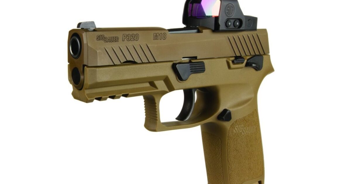 Sig Sauer P320 M18 A Duty Gun in Civilian… Shooting Sports Retailer